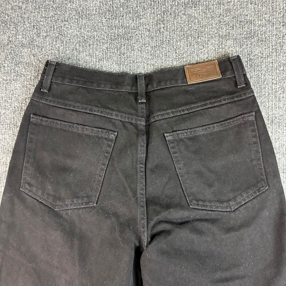 L.L.Bean Classic Fit Jeans Men’s 32x30 Black Denim Straight Leg 100% Cotton